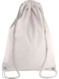 Ki-Mood DRAWSTRING WHITE pamut táska - 45X35 cm