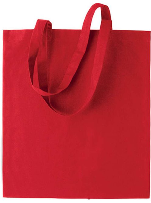 Ki-Mood SHOPPER RED szövet bevásárló táska - 42x38 cm