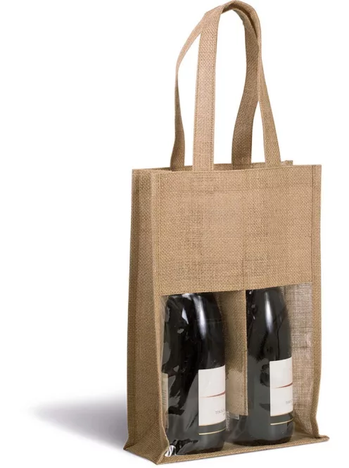 Ki-Mood BOTTLE BLACK szövet táska - 36x24 cm