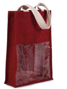 Ki-Mood BOTTLE CHERRY szövet táska - 36x24 cm