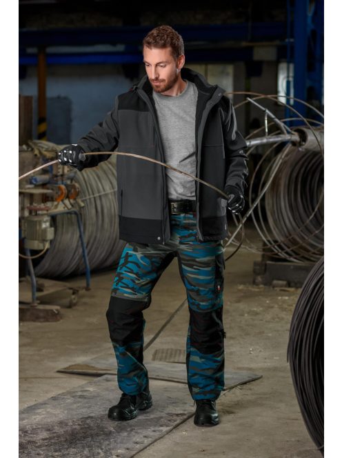 Malfini VERTEX PETROL BLUE hőtükrös férfi kabát